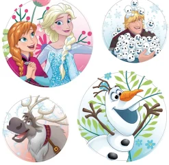 Komar Fensterbild »Frozen Springday Bubbles- Größe 30 x 30 cm, 2 Bogen« Fenstersticker, selbsthaftend