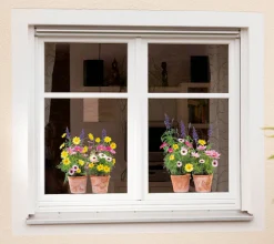 Komar Fensterbild »Springtime« 31x31 cm (Breite x Höhe), selbsthaftend