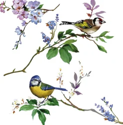 Komar Fensterbild »Wedding Birds« 31x31 cm (Breite x Höhe), selbsthaftend