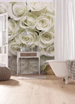 Komar Fototapete »A la Rose - Größe 368 x 254 cm« bedruckt glatt Wohnzimmer, Schlafzimmer