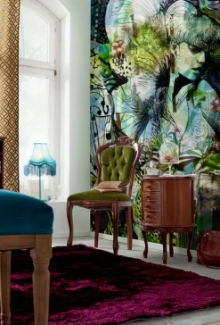 Komar Fototapete »Aphrodite's Garden - Größe 184 x 254 cm« bedruckt glatt Wohnzimmer, Schlafzimmer