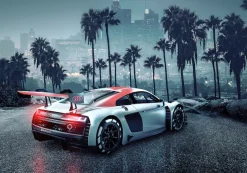 Komar Fototapete »Audi R8 L.A. - Größe 368 x 254 cm« bedruckt glatt Wohnzimmer, Schlafzimmer