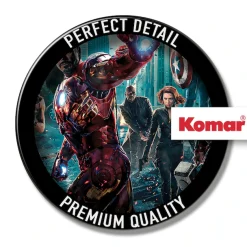 Komar Fototapete »Avengers-Movie-Poster - Größe 184 x 254 cm« bedruckt glatt Kinderzimmer