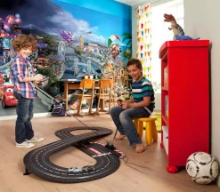 Komar Fototapete »Cars World - Größe 368 x 254 cm« bedruckt glatt Kinderzimmer