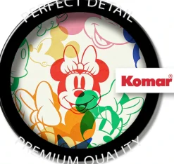 Komar Fototapete »Digitaldruck Vlies -Mickey and Minnie Mixture - Größe 400 x 250 cm« bedruckt glatt Kinderzimmer
