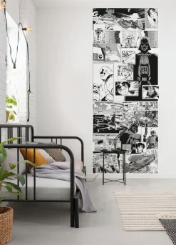 Komar Fototapete »Digitaldruck Vlies -Star Wars Manga Madness - Größe 100 x 250 cm« bedruckt glatt Kinderzimmer