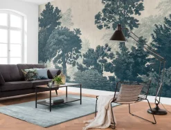 Komar Fototapete »Digitaldruck Vlies -Unfading Trees - Größe 400 x 250 cm« bedruckt glatt Wohnzimmer, Schlafzimmer