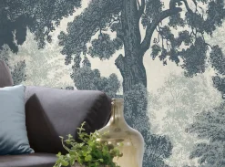Komar Fototapete »Digitaldruck Vlies -Unfading Trees - Größe 400 x 250 cm« bedruckt glatt Wohnzimmer, Schlafzimmer