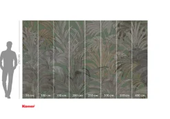 Komar Fototapete »Digitaldruck Vlies -Ciao Capri - Größe 400 x 250 cm« bedruckt | floral | geblümt | gemustert | tropisch glatt Wohnzimmer, Schlafzimmer