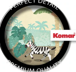 Komar Fototapete »Digitaldruck Vlies -Baby Safari - Größe 350 x 250 cm« bedruckt glatt Wohnzimmer, Schlafzimmer