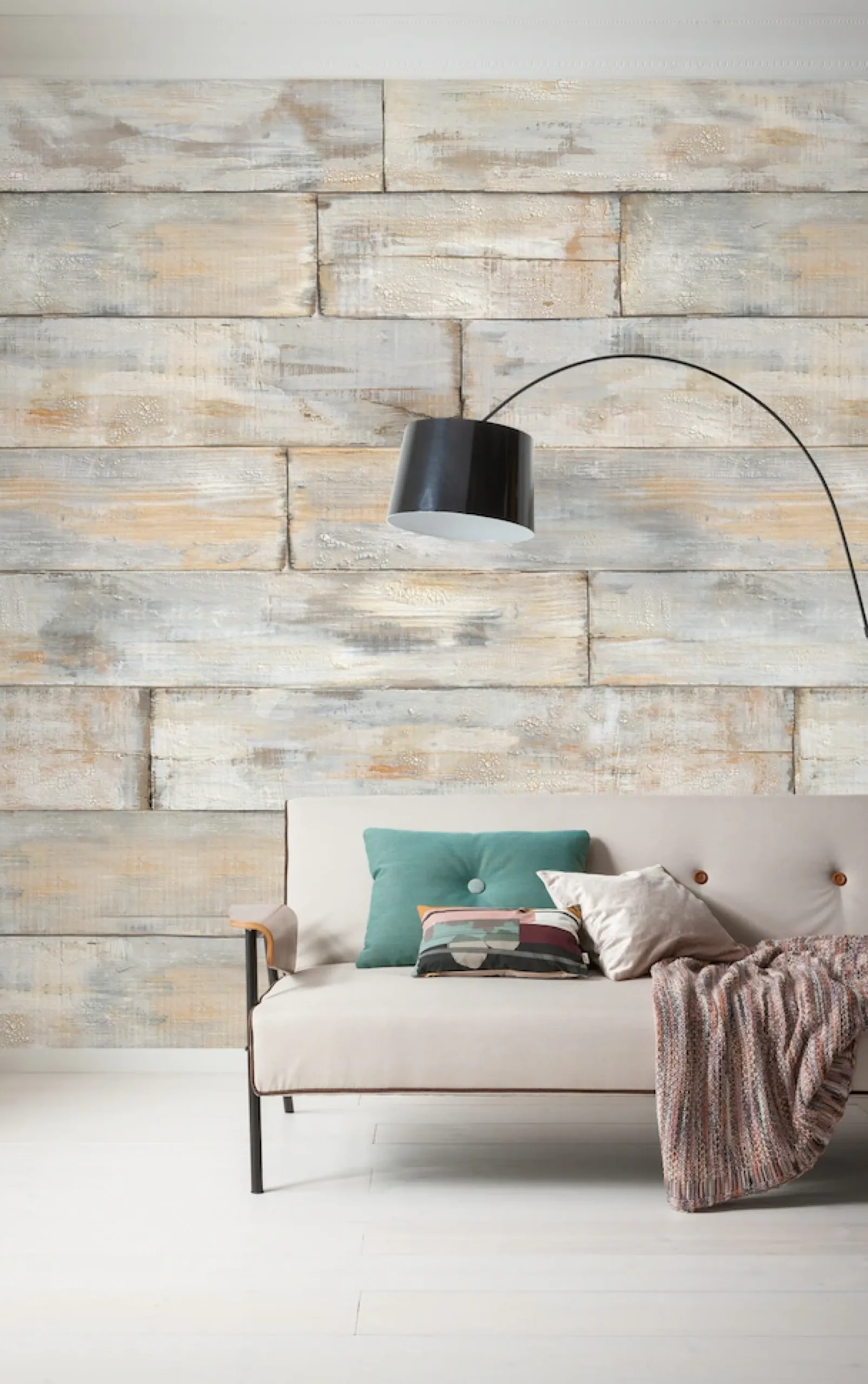 Komar Fototapete »Digitaldruck Vlies -Shabby Chic - Größe 300 x 250 cm« bedruckt glatt Wohnzimmer, Schlafzimmer