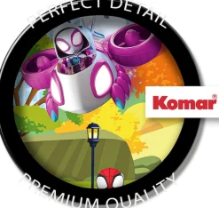 Komar Fototapete »Digitaldruck Vlies -Spidey Scavenger Hunt - Größe 300 x 250 cm« bedruckt glatt Kinderzimmer