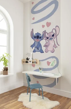 Komar Fototapete »Digitaldruck Vlies -Stitch Together Forever - Größe 100 x 250 cm« bedruckt glatt Kinderzimmer