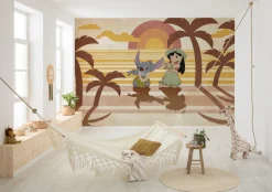 Komar Fototapete »Disney Lilo and Stitch Hula Harmony« Comic | bedruckt glatt