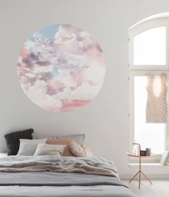 Komar Fototapete »Dot - selbstklebende Vlies Fototapete - Candy Sky - Größe 125 x 125 cm« Motiv | bedruckt glatt