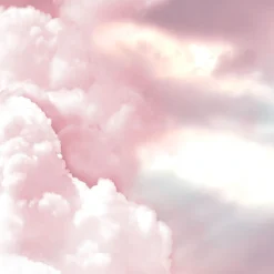 Komar Fototapete »Dot - selbstklebende Vlies Fototapete - Candy Sky - Größe 125 x 125 cm« Motiv | bedruckt glatt