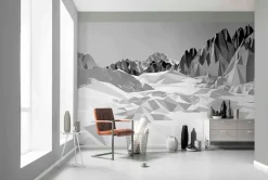 Komar Fototapete »Icefields - Größe 368 x 254 cm« bedruckt glatt Wohnzimmer, Schlafzimmer