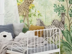 Komar Fototapete »Jungle Adventure« bedruckt glatt 350 x 250 cm (Breite x Höhe) - Tapete, Vlies, Wohnzimmer, Schlafzimmer