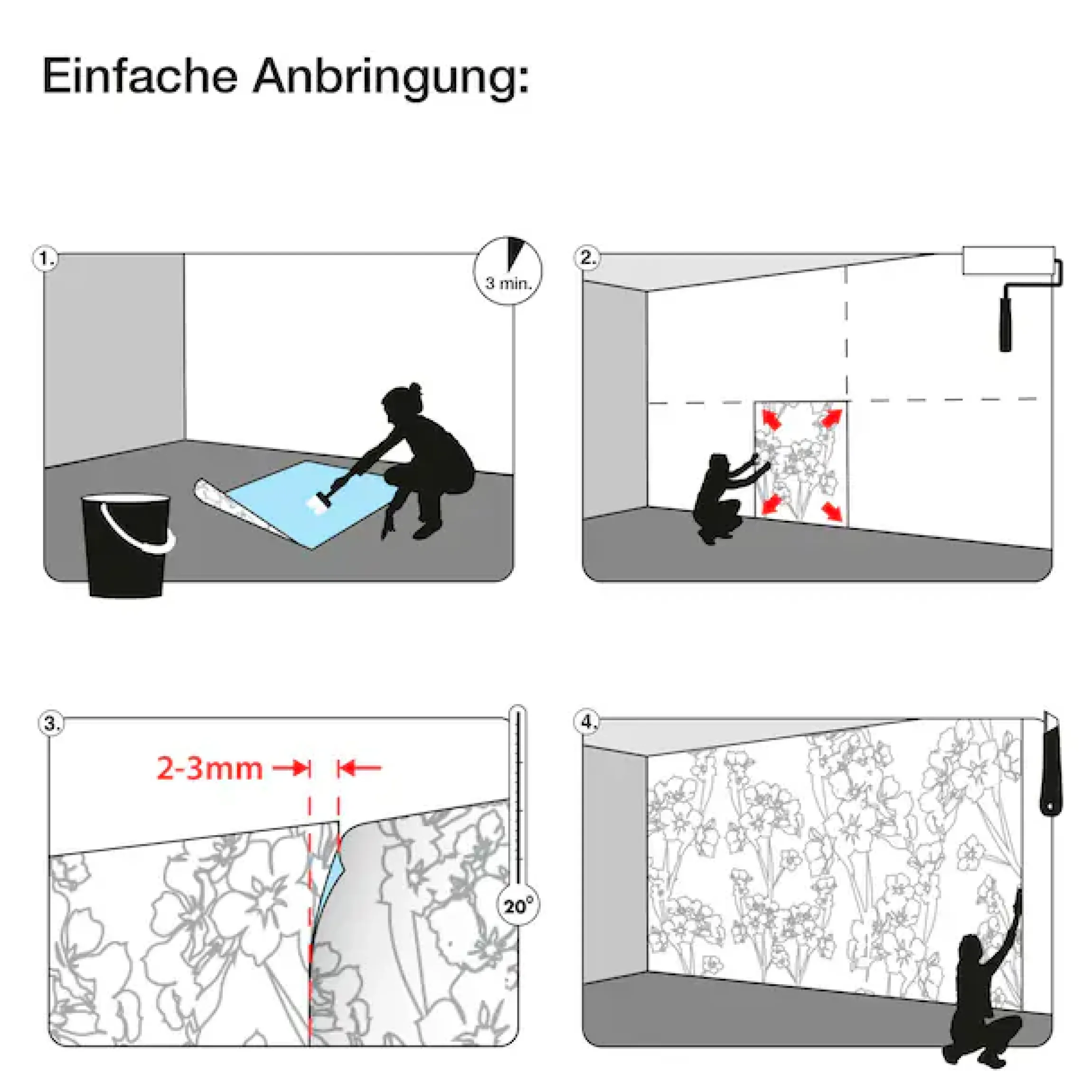 Komar Fototapete »Jungle Book Swimming with Baloo - Größe 368 x 254 cm« bedruckt glatt Kinderzimmer