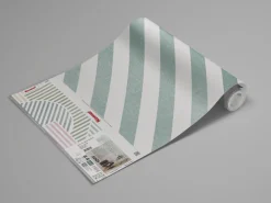 Komar Fototapete »Komar Vlies Fototapete - Jeux de Lignes Bonbon - Größe 300 x 250 cm« bedruckt glatt