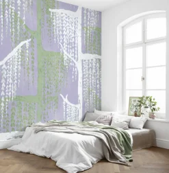Komar Fototapete »Komar Vlies Fototapete - Crazy Willow - Größe 350 x 250 cm« bedruckt glatt