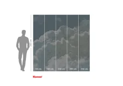 Komar Fototapete »Komar Vlies Fototapete - Vintage Clouds - Größe 250 x 250 cm« bedruckt glatt