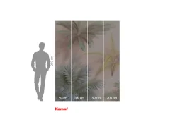 Komar Fototapete »Komar Vlies Fototapete - Vague Botany - Größe 200 x 250 cm« bedruckt glatt