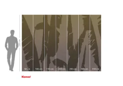 Komar Fototapete »Komar Vlies Fototapete - Bahama Bananas - Größe 350 x 250 cm« bedruckt glatt
