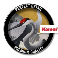 Komar Fototapete »Komar Vlies Fototapete - Yellow Cranes - Größe 200 x 250 cm« bedruckt glatt
