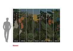 Komar Fototapete »Komar Vlies Fototapete - Rousseau Remix - Größe 350 x 250 cm« bedruckt glatt