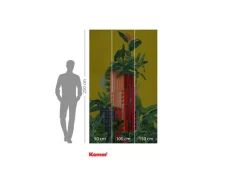 Komar Fototapete »Komar Vlies Fototapete - Plant House - Größe 150 x 250 cm« bedruckt glatt