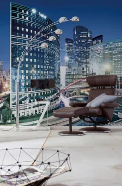 Komar Fototapete »La Defense - Größe 368 x 254 cm« bedruckt glatt Wohnzimmer, Schlafzimmer