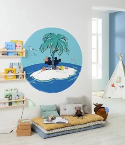 Komar Fototapete »Mickey and Minnie Beach Vacation« Comic | bedruckt glatt