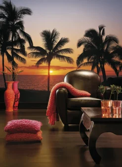 Komar Fototapete »Papier Fototapete - Hawaii - Größe 368 x 254 cm« Motiv | bedruckt glatt