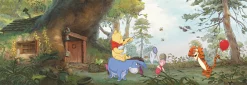 Komar Fototapete »Pooh's House - Größe 368 x 127 cm« bedruckt glatt Kinderzimmer