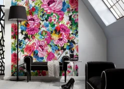 Komar Fototapete »Romantic Pop - Größe 184 x 254 cm« bedruckt glatt Wohnzimmer, Schlafzimmer