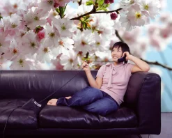 Komar Fototapete »Spring - Größe 368 x 254 cm« bedruckt glatt Wohnzimmer, Schlafzimmer