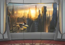 Komar Fototapete »STAR WARS Coruscant View - Größe 368 x 254 cm« bedruckt glatt Kinderzimmer