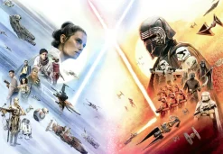 Komar Fototapete »STAR WARS EP9 Movie Poster Wide - Größe 368 x 254 cm« bedruckt glatt Kinderzimmer