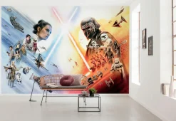 Komar Fototapete »STAR WARS EP9 Movie Poster Wide - Größe 368 x 254 cm« bedruckt glatt Kinderzimmer