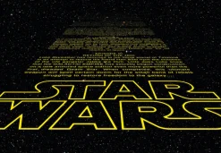 Komar Fototapete »STAR WARS Intro - Größe 368 x 254 cm« bedruckt glatt Kinderzimmer