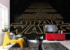 Komar Fototapete »STAR WARS Intro - Größe 368 x 254 cm« bedruckt glatt Kinderzimmer