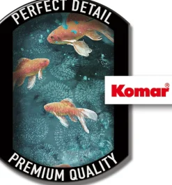 Komar Fototapete »Vlies Fototapete - Fische - Größe 100 x 250 cm« Motiv | bedruckt glatt