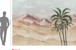 Komar Fototapete »Vlies Fototapete - Silent Sands - Größe 350 x 250 cm« Motiv | bedruckt glatt