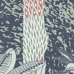 Komar Fototapete »Vlies Fototapete - Patterned Palms - Größe 400 x 250 cm« Motiv | bedruckt glatt