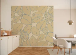 Komar Fototapete »Vlies Fototapete - Leaf Lullaby - Größe 300 x 250 cm« Motiv | bedruckt glatt