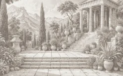 Komar Fototapete »Vlies Fototapete - Trompe l'oeil - Größe 400 x 250 cm« Motiv | bedruckt glatt