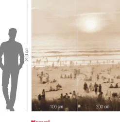 Komar Fototapete »Vlies Fototapete - L'heure dorée - Größe 200 x 250 cm« Motiv | bedruckt glatt