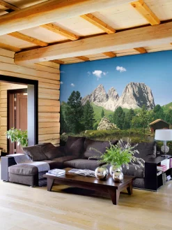 Komar Fototapete »Vlies Fototapete - Dolomiten - Größe 400 x 260 cm« Motiv | bedruckt glatt