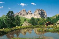Komar Fototapete »Vlies Fototapete - Dolomiten - Größe 400 x 260 cm« Motiv | bedruckt glatt
